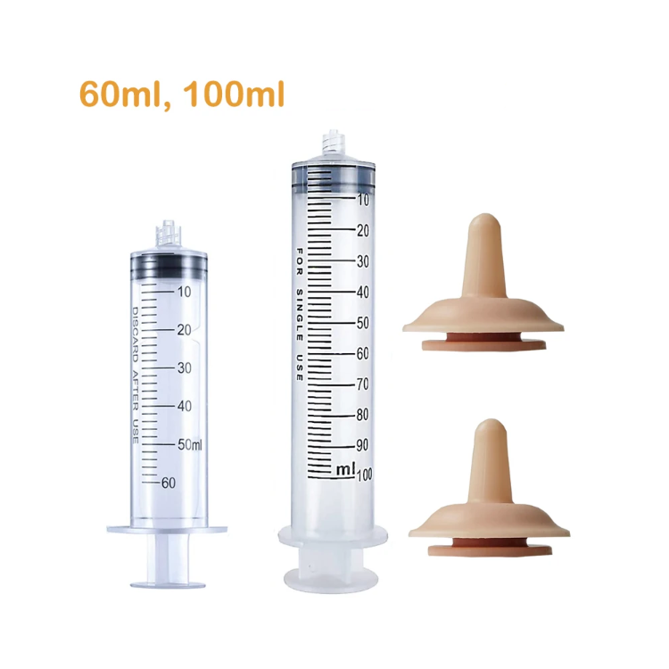 Kit de 2 seringues d’alimentation pour les chiots, les petits chiens, et chatons. Vendue sur la boutique Mon Petit Chihuahua.