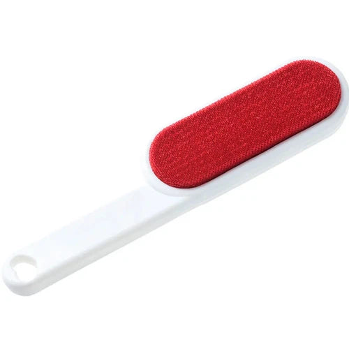 Accessoire pour Chihuahua - Brosse rouge pour ramasser les poils β Douce et efficace, parfaite pour votre petit chien ou chat