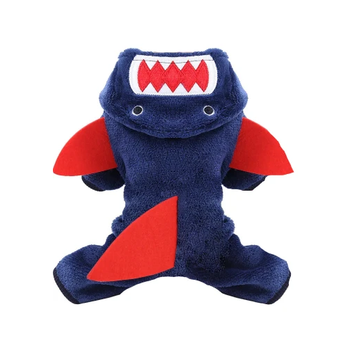 DĂ©guisement Chihuahua : costume de requin foncĂ© confortable et tendance, parfait pour les fĂȘtes, Ă©vĂšnements, anniversaires ou halloween â taille parfaite pour les petits chiens