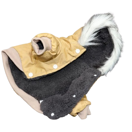 Manteau pour Chihuahua : doudoune chaude jaune – Confortable pour protéger votre petit chien ou chat pendant les promenades