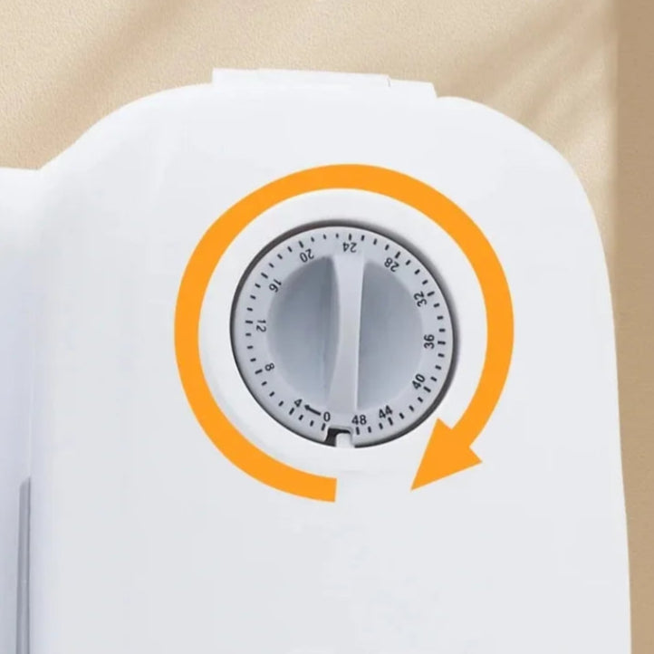 Gamelle double compartiment. Avec un timer pour ouverture automatique. AdaptΓ©e Γ tous les petits chiens et les chats. Vendue sur la boutique Mon Petit Chihuahua. Vue dΓ©taillΓ©e du timer