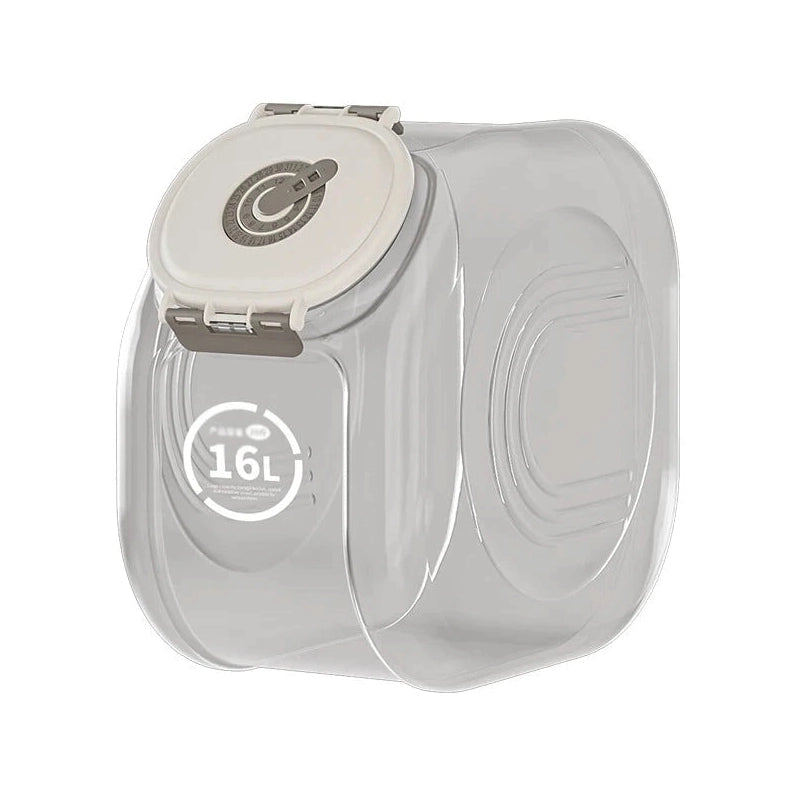 Grande boite Γ croquettes pour la nourriture de votre petit chien ou chat. Vendue sur la boutique Mon Petit Chihuahua. CapacitΓ© 8 litres.