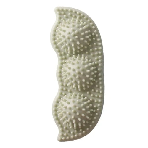 Jouet pour Chihuahua à mâcher en silicone en forme de haricot vert – Idéal pour stimuler et divertir votre petit chien ou chat