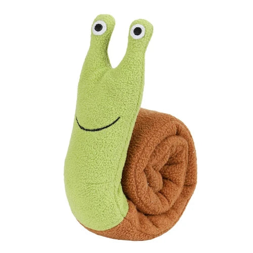 Jouet pour Chihuahua : peluche en forme d'escargot – Idéal pour occuper et divertir votre petit chien ou chat
