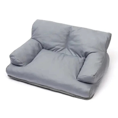 Niche pour Chihuahua : canapĂ© gris â Confort maximal avec intĂ©rieur moelleux, parfait pour les petits chiens ou chats
