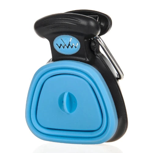 Accessoire pour Chihuahua - Pince bleue et noire pratique pour ramasser les déjections de votre petit chien ou chat