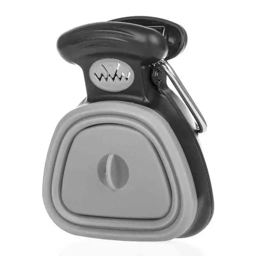 Accessoire pour Chihuahua - Pince grise et noire pratique pour ramasser les déjections de votre petit chien ou chat