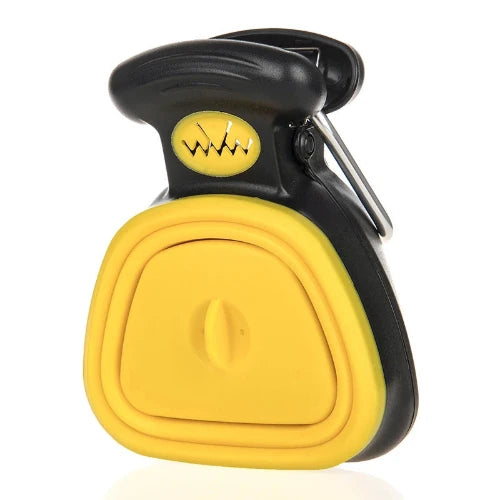 Accessoire pour Chihuahua - Pince jaune et noire pratique pour ramasser les déjections de votre petit chien ou chat