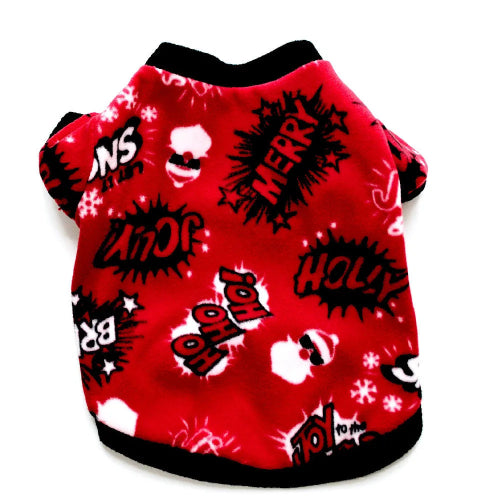 Pull pour Chihuahua rouge et noir – Confortable, vêtement parfait pour garder votre petit chien ou chat au chaud