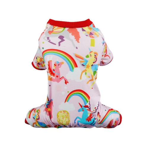 Pyjama avec motifs licornes pour Chihuahua – Confortable, idéal pour garder votre petit chien ou chat au chaud pendant la nuit