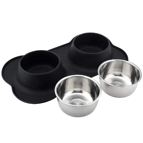 Gamelle Chien : Double antidérapante