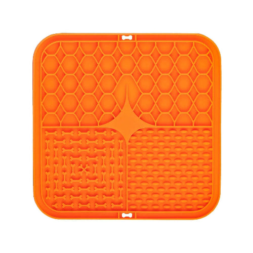 Gamelle Chien : Tapis anti glouton carré
