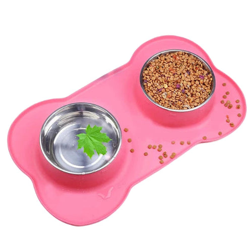 Gamelle Chien : Double antidérapante