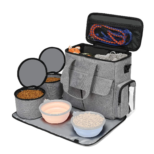Sac de transport multifonctions pour Chihuahua – Pratique pour transporter facilement votre petit chien ou chat avec croquettes