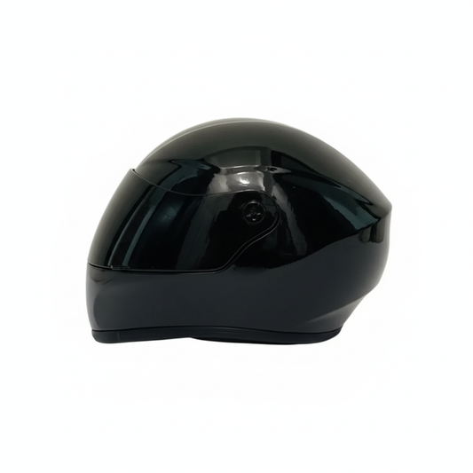 Casque intégral pour petit chien. Pour la moto ou le vélo. Vendu sur la boutique Mon Petit Chihuahua. Convient aussi aux Chats. Vue de coté