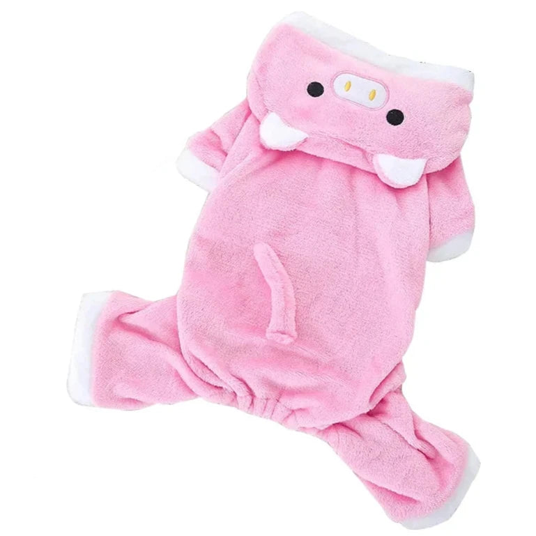 Déguisement Chihuahua : costume de cochon confortable et tendance, parfait pour les fêtes, évènements, anniversaires ou halloween – taille parfaite pour les petits chiens