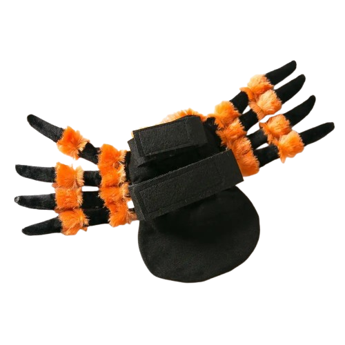 Déguisement Chihuahua : costume d’araignée confortable et tendance, parfait pour les fêtes, évènements, anniversaires ou Halloween – taille parfaite pour les petits chiens - vue de dos