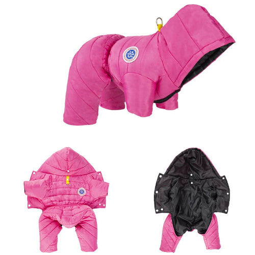 K-way pour Chihuahua flashy rose - Manteau imperméable, parfait pour protéger votre petit chien ou chat de la pluie - vues multiples