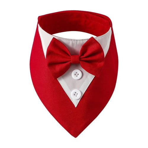 Déguisement Chihuahua : noeud papillon rouge pour smoking confortable et tendance, parfait pour les fêtes, évènements, anniversaires ou halloween – taille parfaite pour les petits chiens