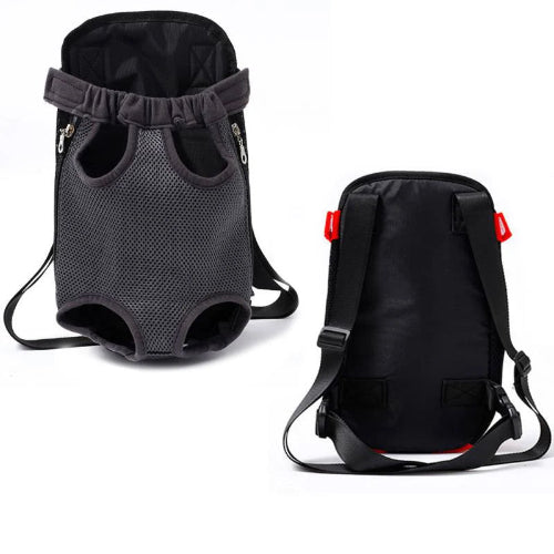 Transport : Porte-bébé ventral noir pour Chihuahua – Confortable et pratique, idéal pour transporter votre petit chien ou chat