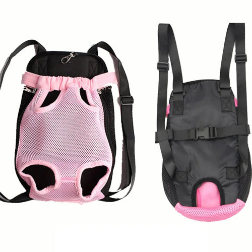 Transport : Porte-bébé ventral rose pour Chihuahua – Confortable et pratique, idéal pour transporter votre petit chien ou chat