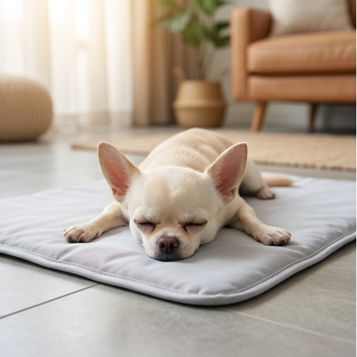 Tapis rafraîchissant pour petit chien : Comment bien le choisir et l'utiliser ?