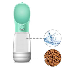 Chihuahua Accessory: Drinking Fountain + Integrated Bowl
