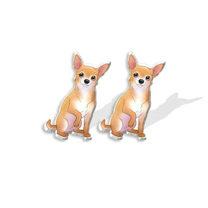 Bijoux Chihuahua : Boucles d'Oreilles