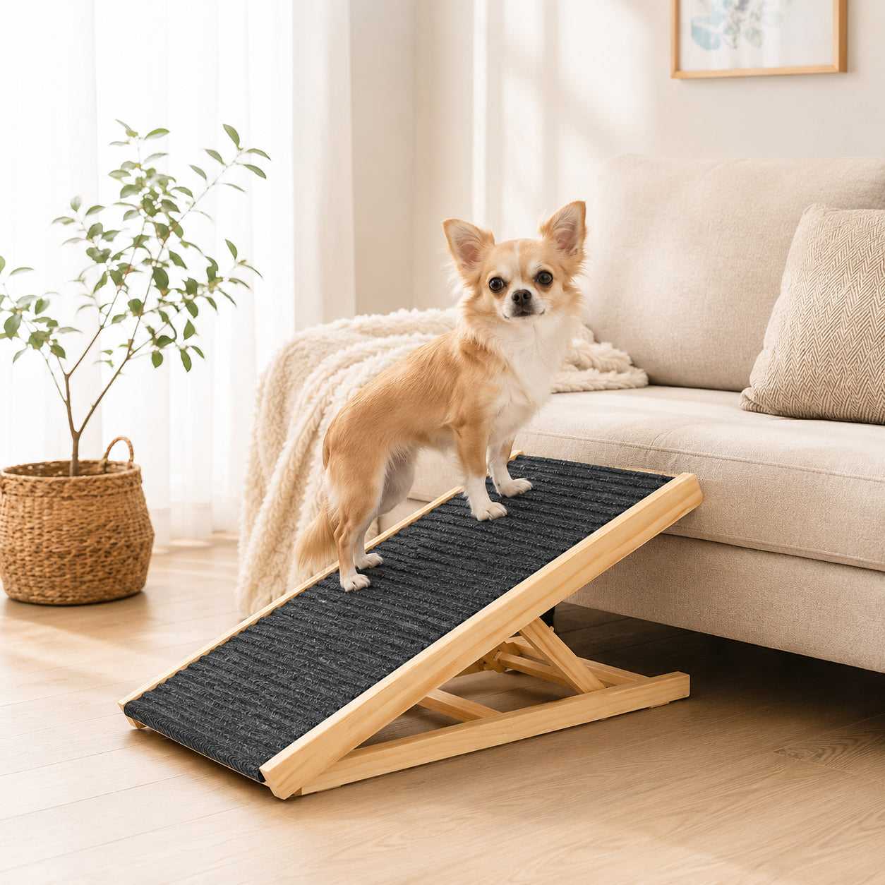 Rampe d'accès pour petit chien 🐶