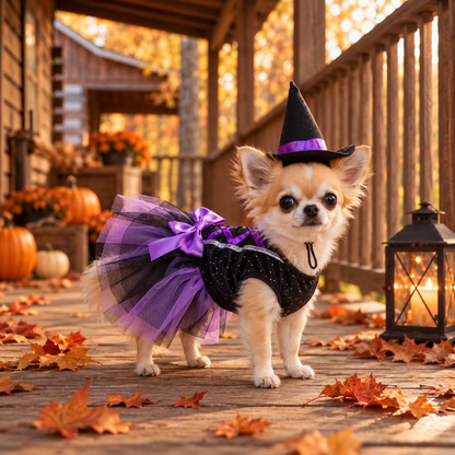 Déguisement Chihuahua : Sorcière