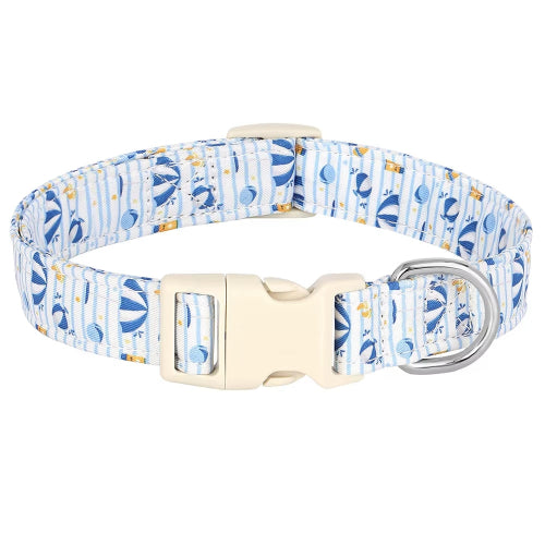 Collier Chihuahua : Ballons Bleu