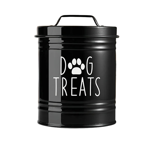 Dog Bowl: Metal kibble box