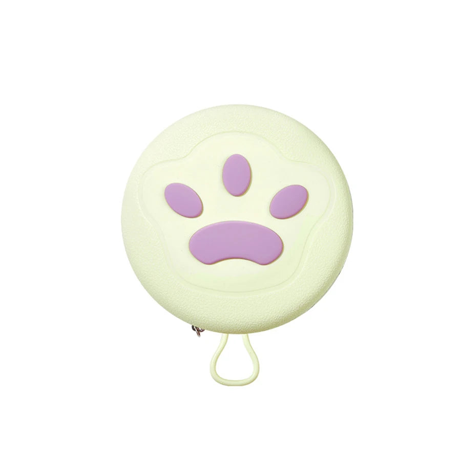 Gamelle de voyage, double compartiment, adaptée aux petits chiens et aux chats. Vendue sur la boutique Mon Petit Chihuahua. Couleur vert et violet