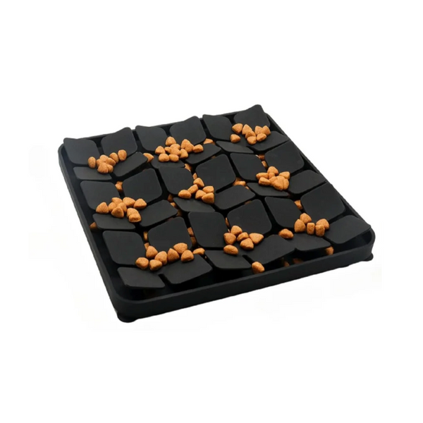 Dog Bowl: Square Anti-Gluttony Mat