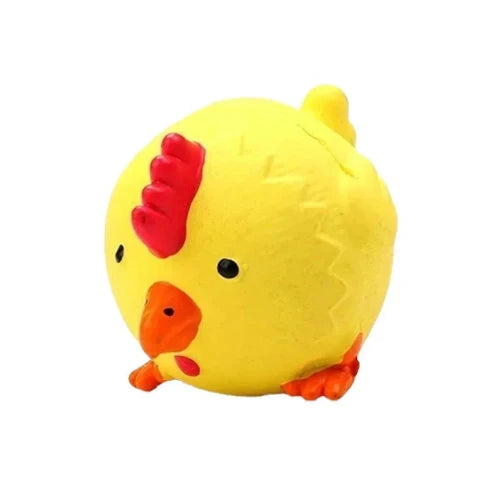 Jouet pour Chihuahua : balle en forme de poulet – Idéal pour stimuler et divertir votre petit chien ou chat en favorisant son activité