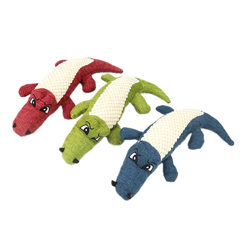 Jouet Chihuahua : Crocodile en Peluche