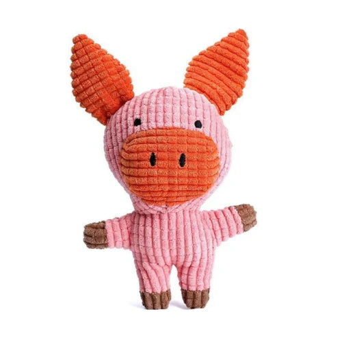 Jouet pour Chihuahua : peluche en forme de cochon – Idéal pour occuper et divertir votre petit chien ou chat