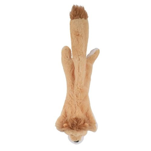 Jouet pour Chihuahua : peluche en forme de lion beige – Idéal pour occuper et divertir votre petit chien ou chat