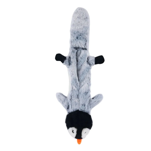 Jouet pour Chihuahua : peluche en forme de pingouin gris – Idéal pour occuper et divertir votre petit chien ou chat