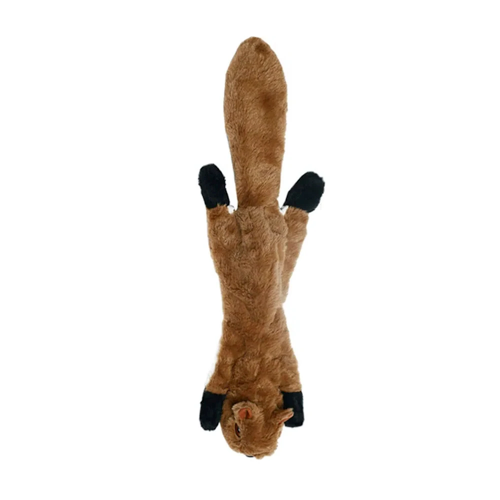 Jouet pour Chihuahua : peluche en forme d'écureuil marron – Idéal pour occuper et divertir votre petit chien ou chat