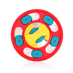 Chihuahua Toy: Red Puzzle with Kibble