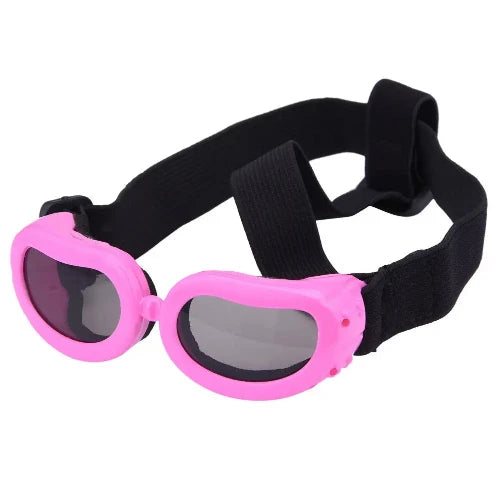 Accessoire pour Chihuahua - Lunettes de protection anti-UV roses – Protègent les yeux de votre petit chien ou chat du soleil