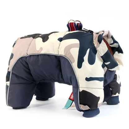 Manteau pour Chihuahua : combinaison noir et camouflage – Confortable, parfait pour protéger votre petit chien ou chat pendant les promenades