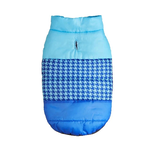 Manteau pour Chihuahua : doudoune bleu ciel foncé – Confortable, parfait pour protéger votre petit chien ou chat pendant les promenades