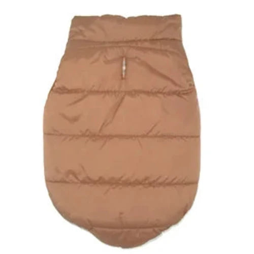 Manteau pour Chihuahua : doudoune marron – Confortable, parfait pour protéger votre petit chien ou chat pendant les promenades