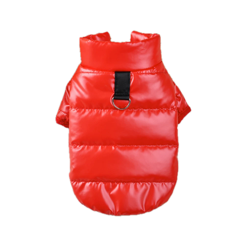 Manteau pour Chihuahua : doudoune matelassée rouge – Confortable, parfait pour protéger votre petit chien ou chat pendant les promenades