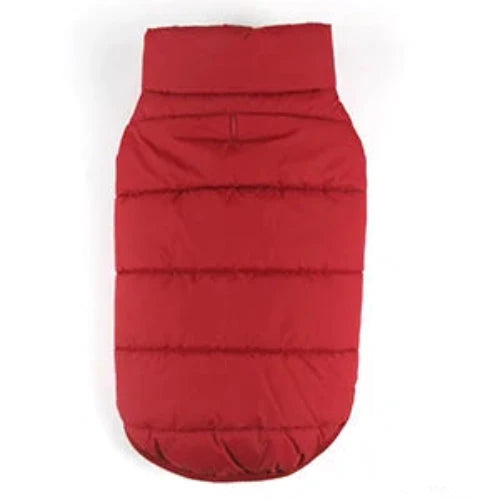 Manteau pour Chihuahua : doudoune rouge – Confortable, parfait pour protéger votre petit chien ou chat pendant les promenades