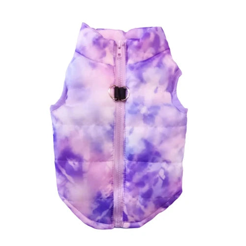 Manteau pour Chihuahua : doudoune violette – Confortable, parfait pour protéger votre petit chien ou chat pendant les promenades