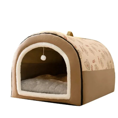 Niche Chien : Confort avec jouet