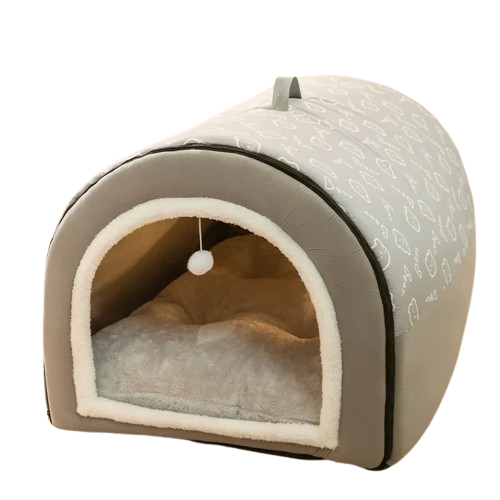 Niche Chien : Confort avec jouet